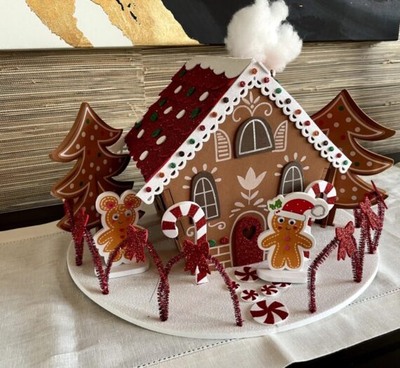 Allergy Friendly Gingerbread House